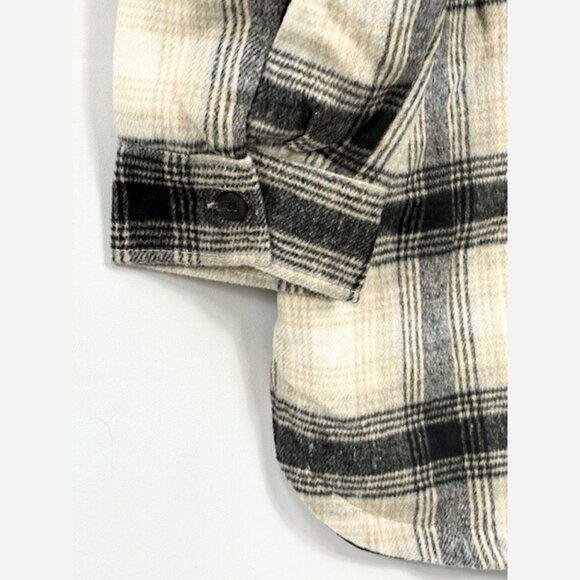 Plaid Shirt Jacket – Padded, Cozy Layering Piece - Picture 9 of 9